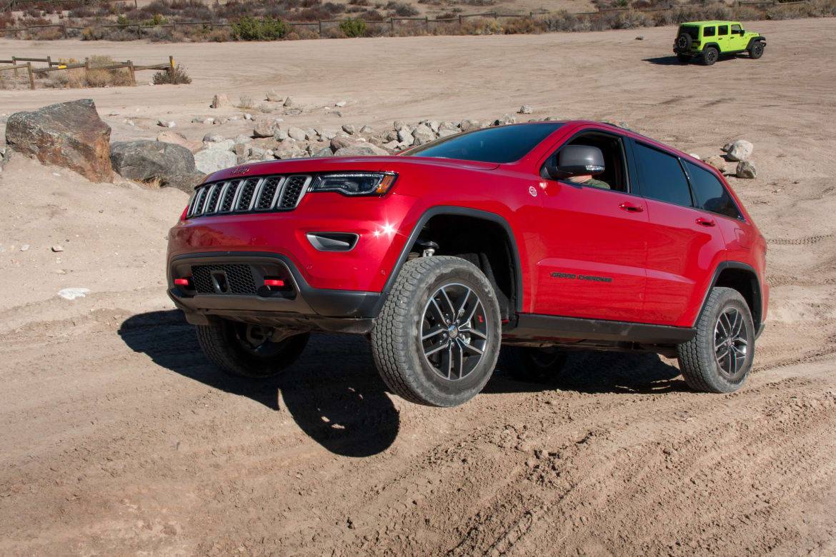 Ultimate Jeep Head-to-Head: Wrangler Rubicon Versus Grand Cherokee Trailhawk  
