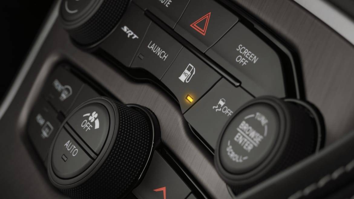 2018 Dodge Challenger SRT Demon fuel switch