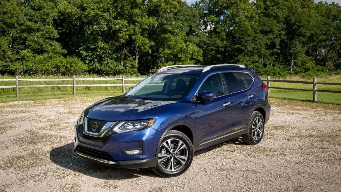 2017 nissan rogue blue