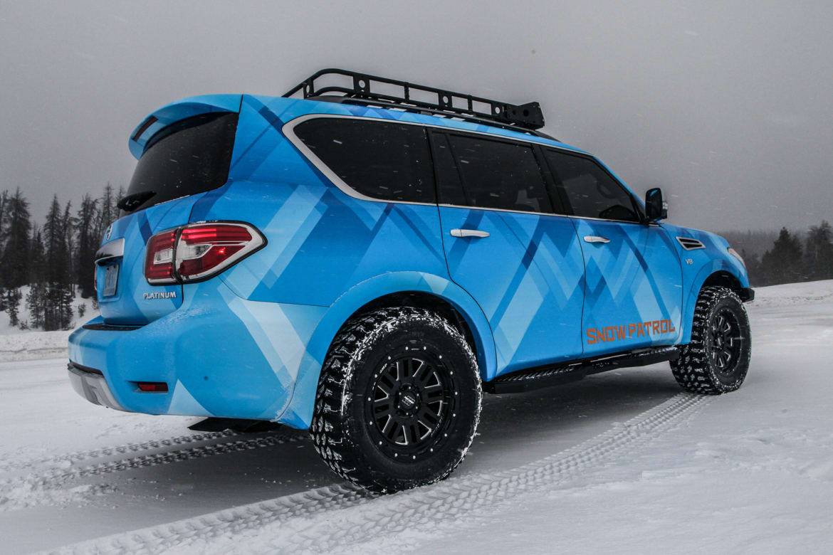 Winterized Nissan Armada 370Z to Plow Into Chicago Auto Show