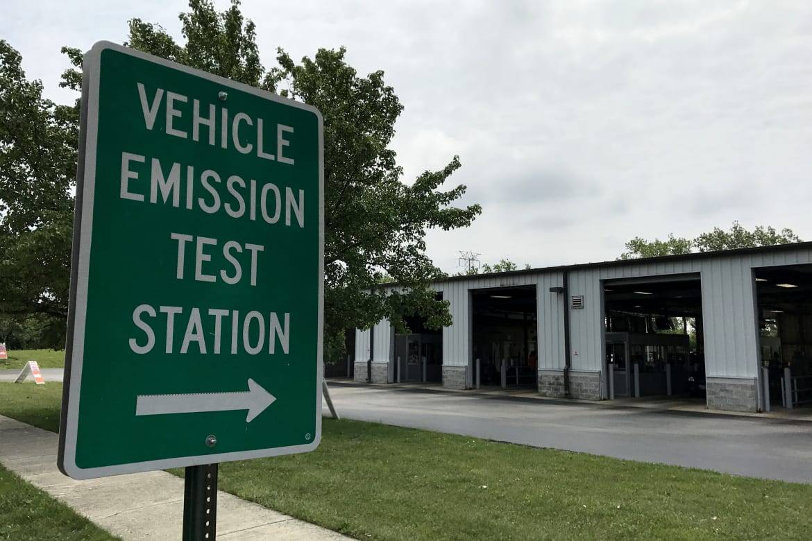 Vehicle Emission Test Station