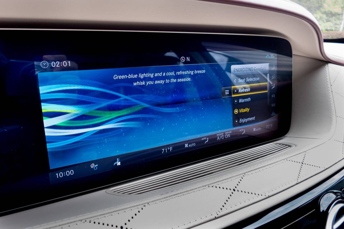 What is Mercedes-Benz Energizing Comfort Control technology