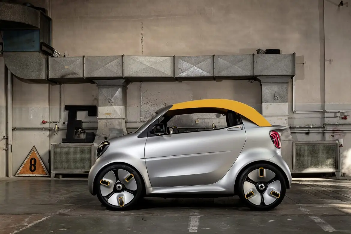 Smart Fortwo электромобиль 2020