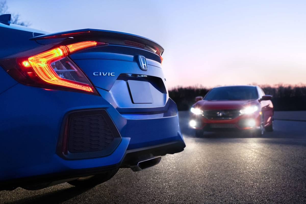 2019 Honda Civic Si coupe and sedan | Manufacturer images
