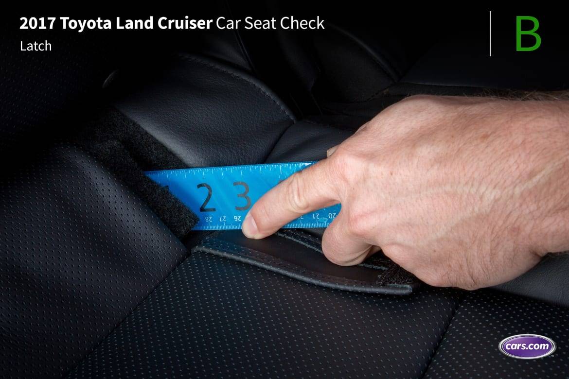 2017 Toyota Land Cruiser: Car Seat Check | Cars.com