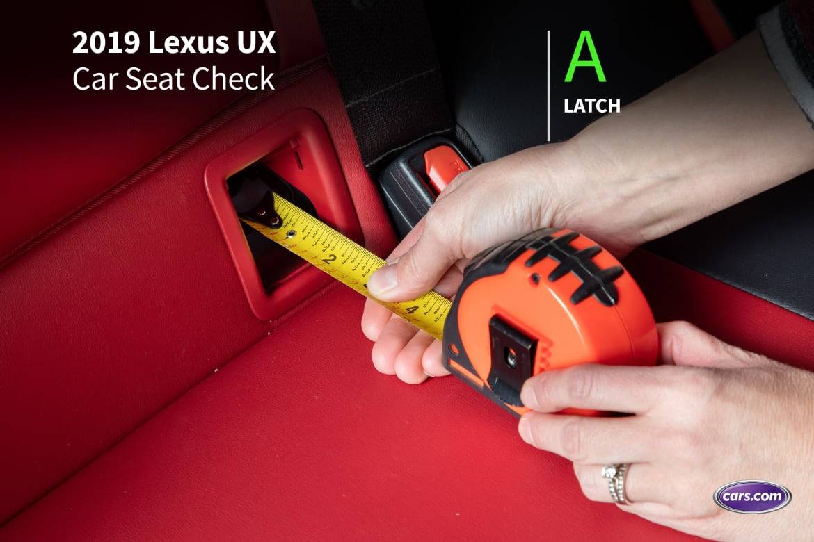 How Do Car Seats Fit in a 2019 Lexus UX?