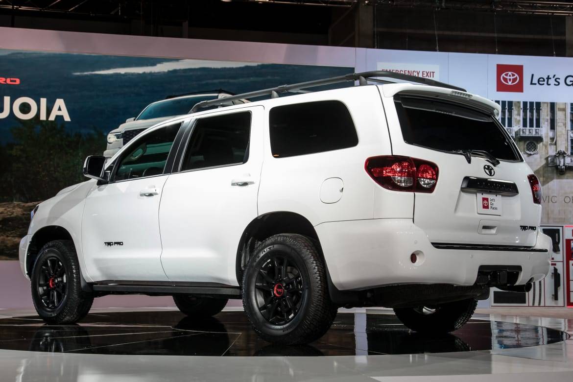 2020 Toyota Sequoia TRD Pro | Cars.com photo by Christian Lantry
