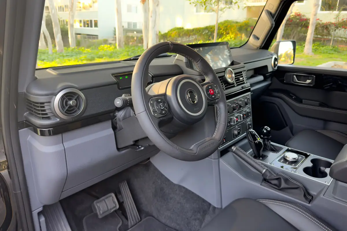 ineos grenadier black edition 2026 25 interior front row jpg