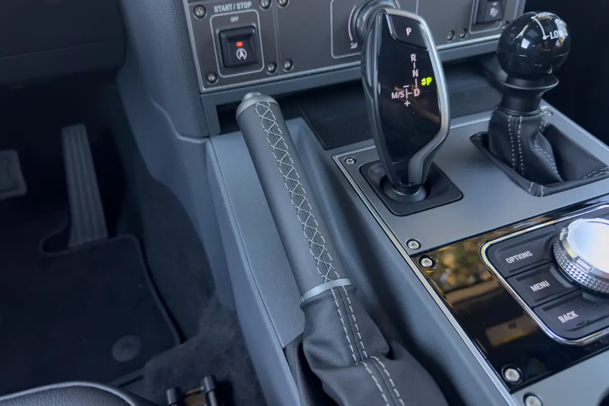 ineos grenadier black edition 2026 33 interior e brake jpg