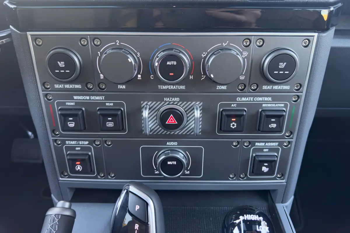 ineos grenadier black edition 2026 34 interior center console jpg