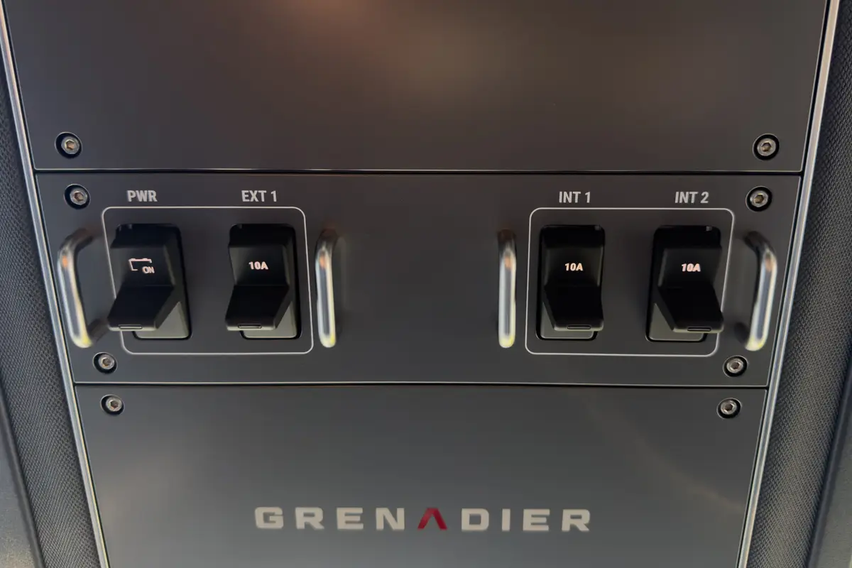 ineos grenadier black edition 2026 41 interior overhead controls scaled jpg
