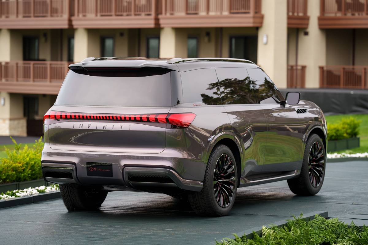 Infiniti QX Monograph Concept Previews Imminent QX80 Redesign