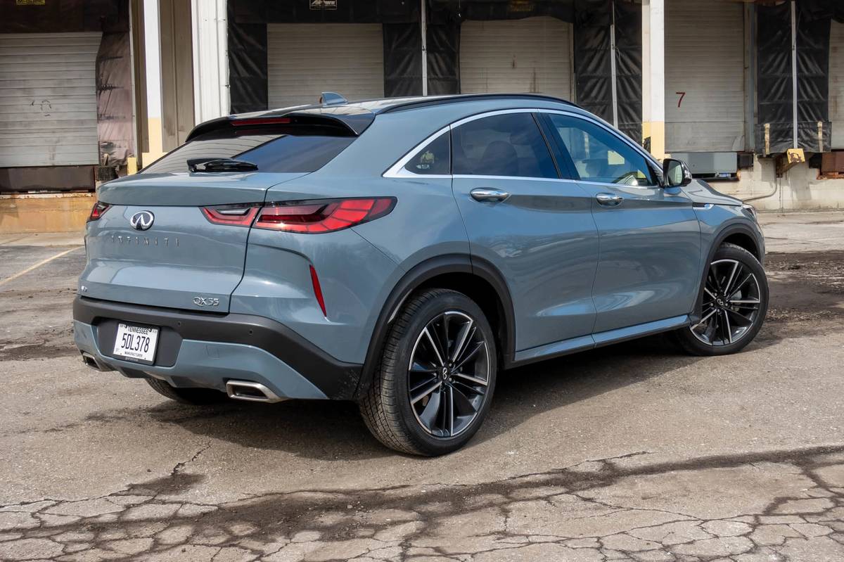 2022 Infiniti QX55 Review Satisfyingly Premium, But Not as Sporty as