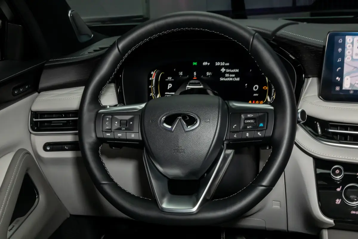 infiniti qx60 2026 23 interior steering wheel jpg