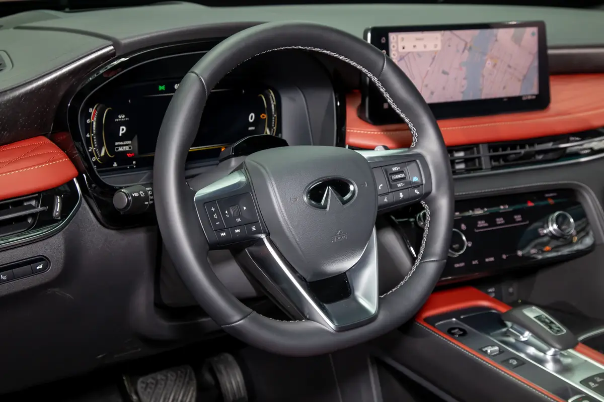 infiniti qx65 2026 15 interior steering wheel jpg