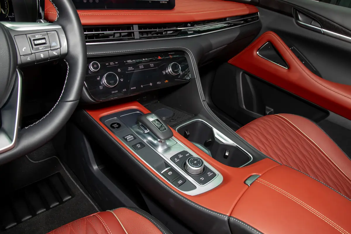 infiniti qx65 2026 18 interior center console jpg