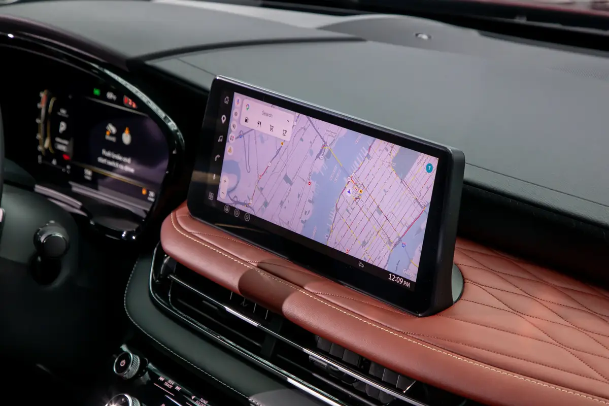 infiniti qx65 2026 20 interior center stack display jpg