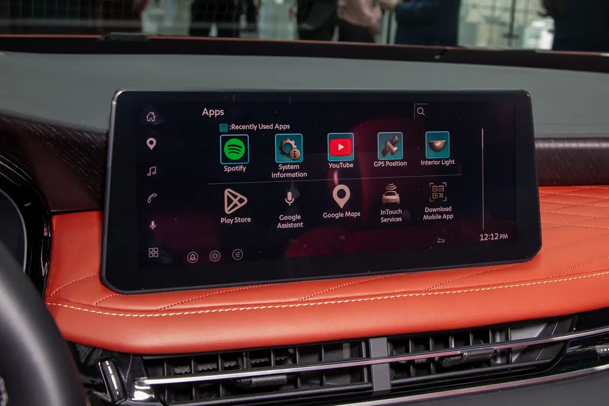 infiniti qx65 2026 21 interior center stack display jpg