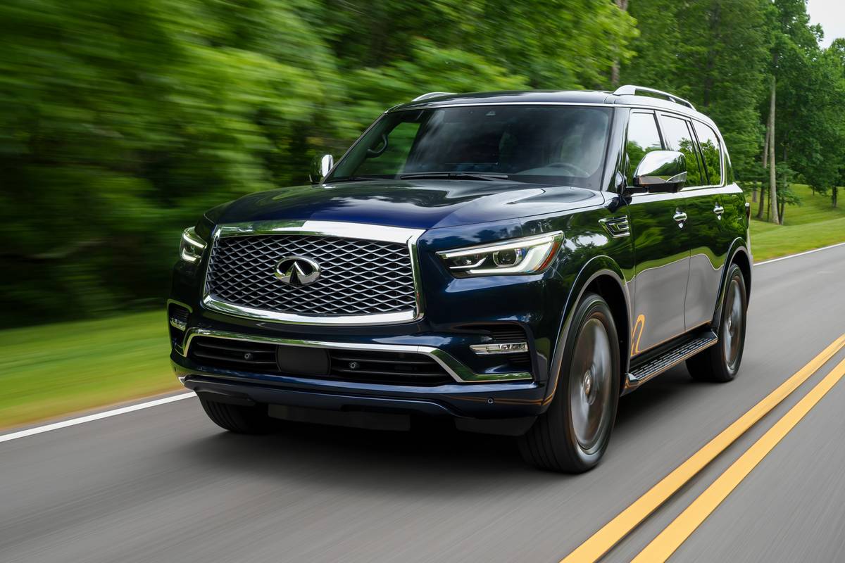 2024 Infiniti QX80 Adds Dark Chrome Appearance Package, Starts at