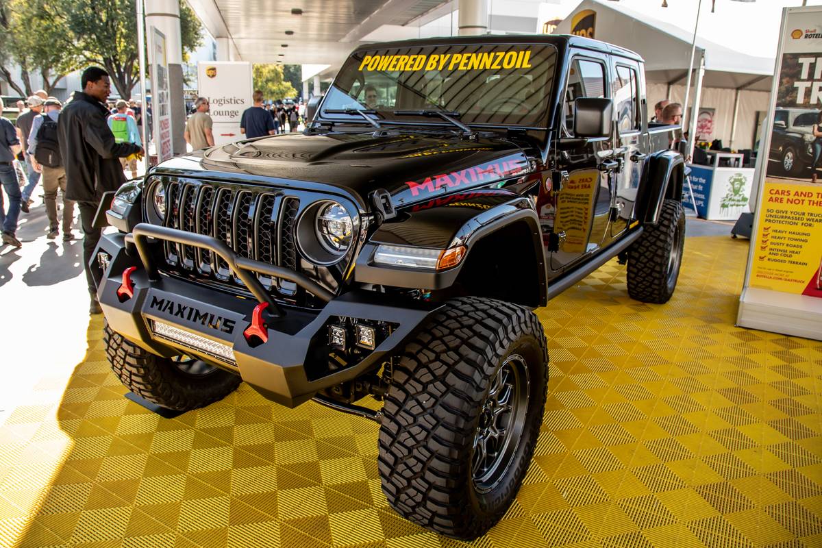 jeep gladiator hennessey maximus 2020 01 black exterior front jpg