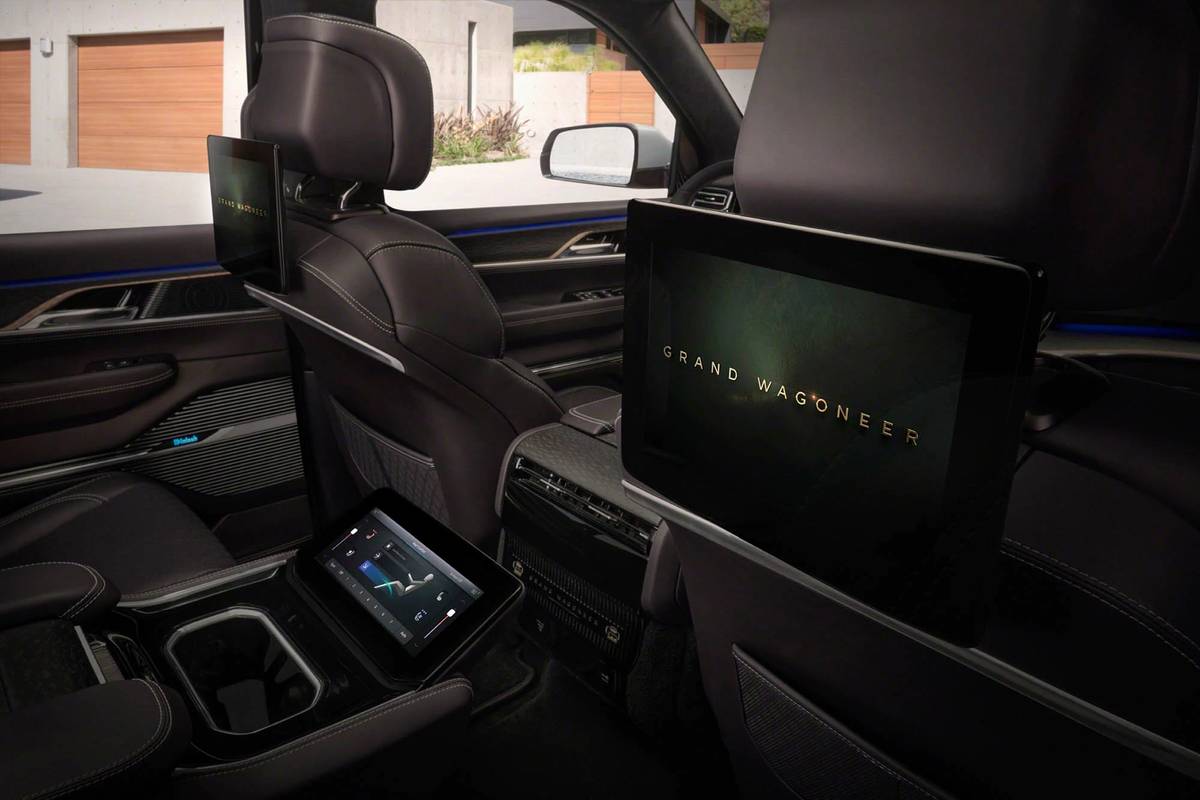 jeep grand wagoneer concept 15 oem backseat  entertainment  interior jpg