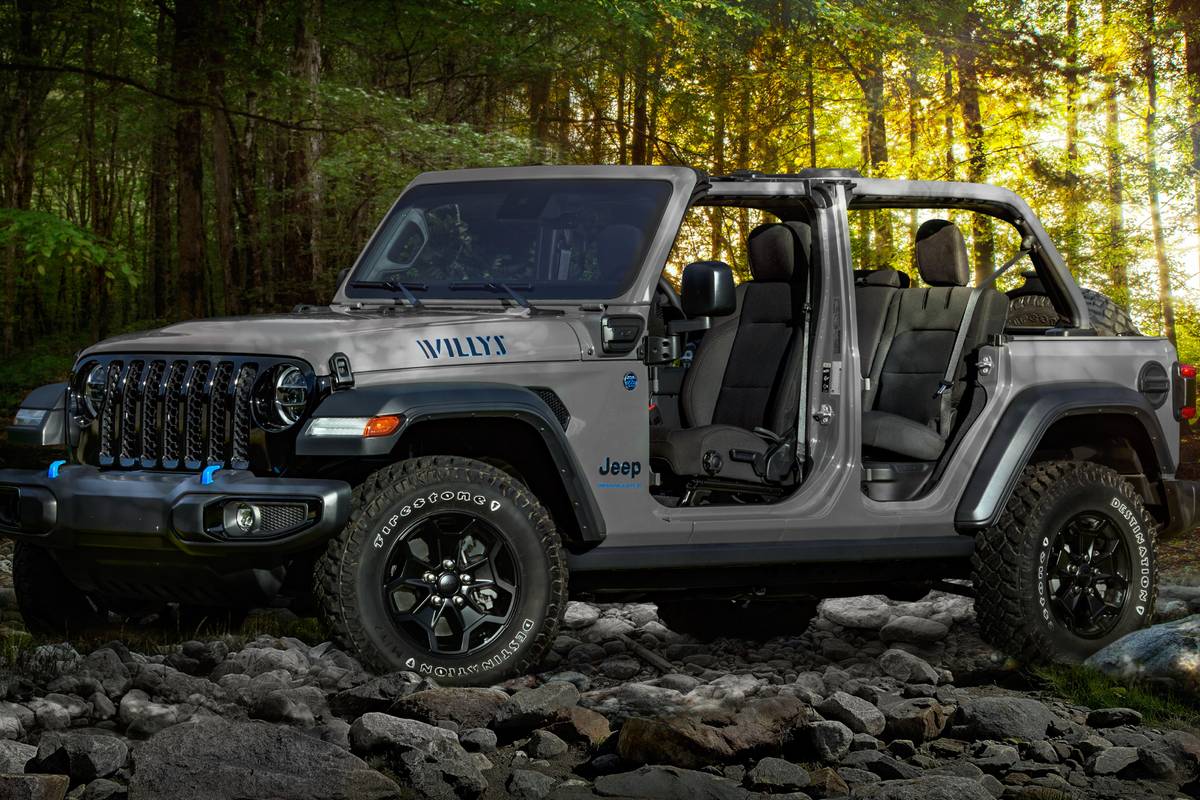 New 2023 Jeep Wrangler Rubicon 4xe 4D Sport Utility in #W704364