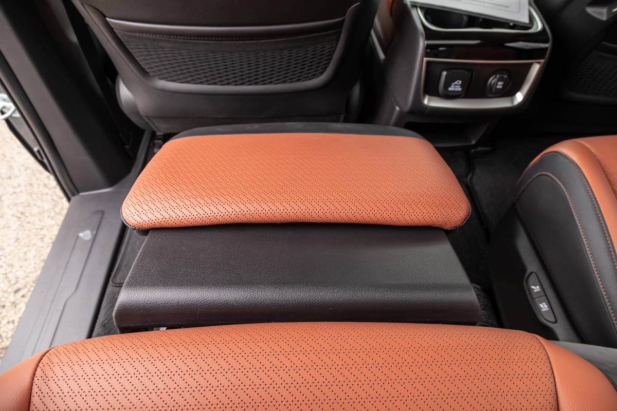 kia carnival sx prestige 2022  51 interior  second row jpg
