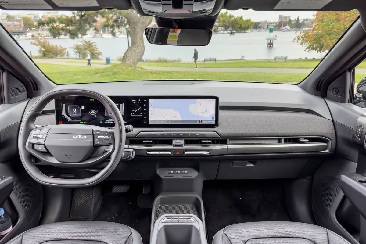 2027 Kia EV3, front row
