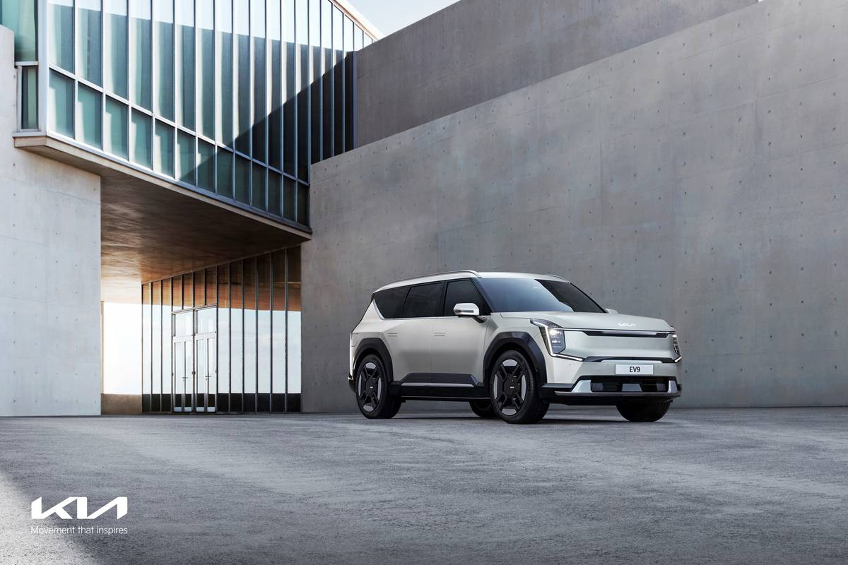 Kia Reveals First Images of AllElectric 2024 EV9 SUV