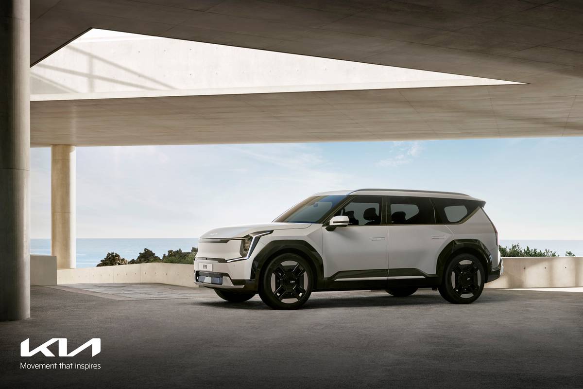 Kia Reveals First Images Of All-Electric 2024 EV9 SUV | Cars.com