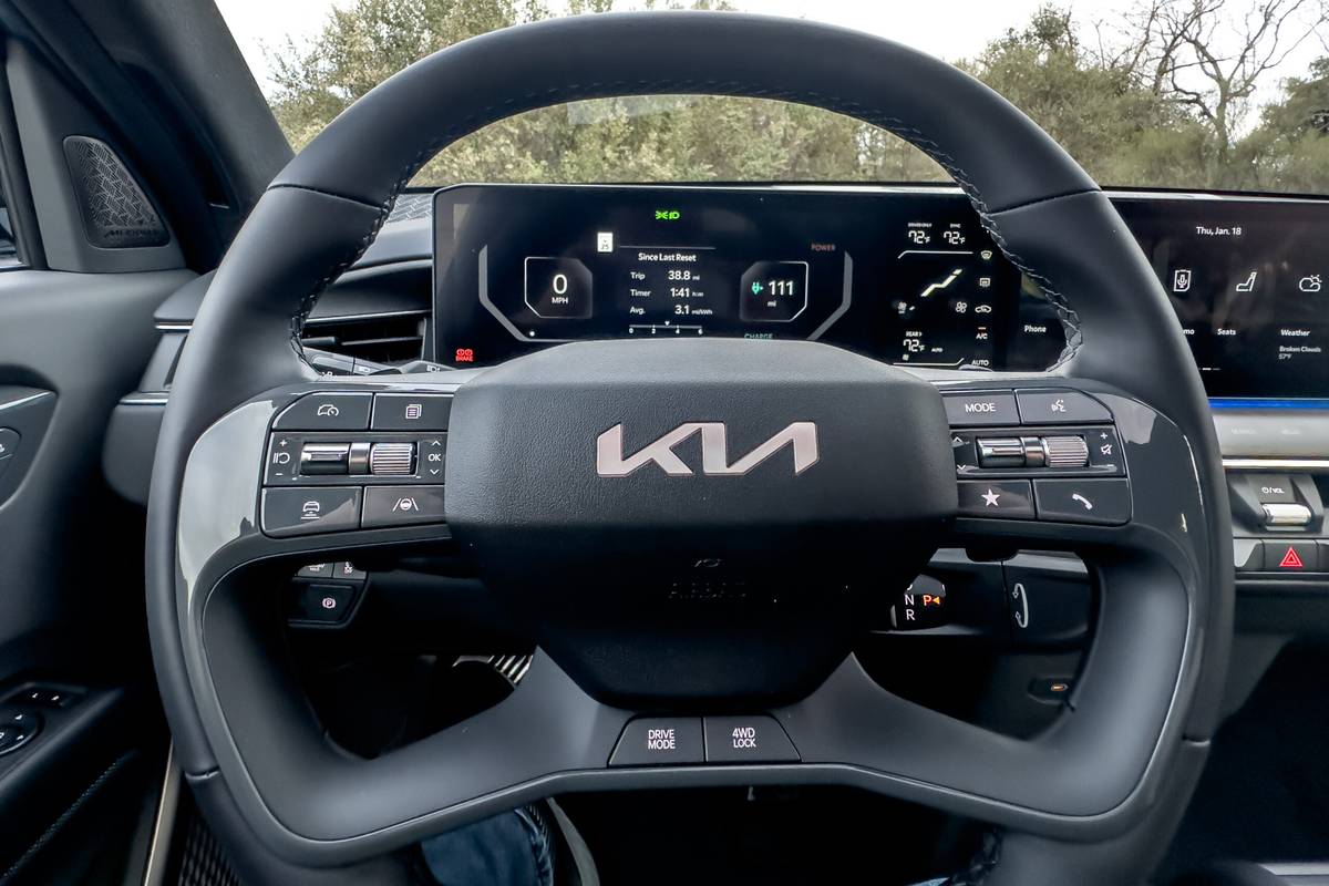 kia ev9 gt line 2024 17 interior steering wheel scaled jpg