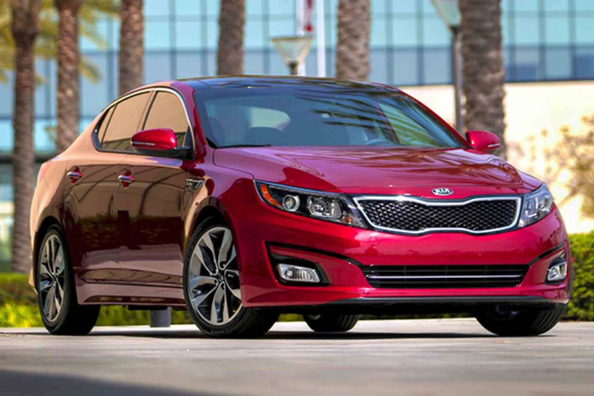 Kia optima 2015 черная