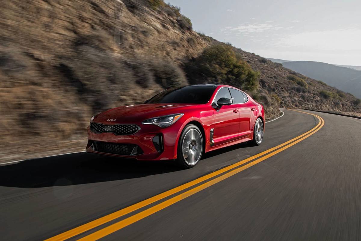 2022 Kia Stinger RED Interior review 