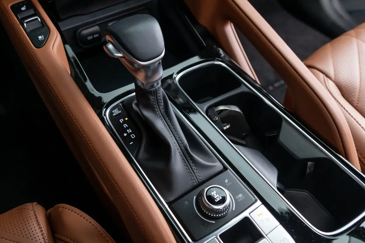 kia telluride sx prestige x pro 2025 26 interior gearshift scaled jpg