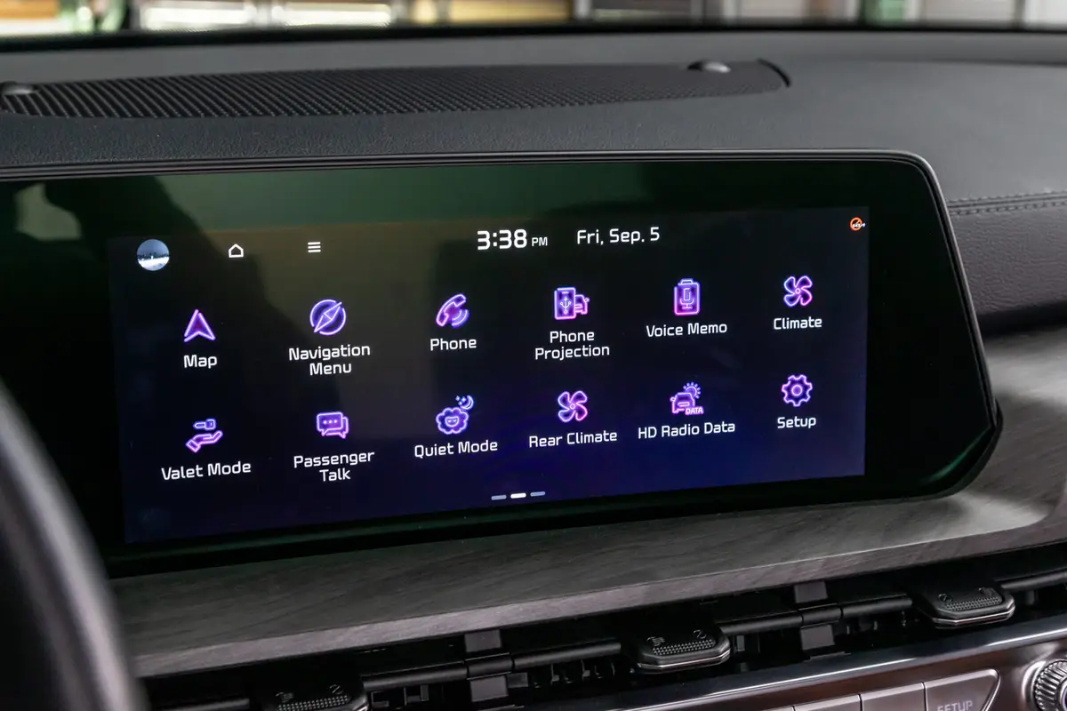 kia telluride sx prestige x pro 2025 31 interior center stack display scaled jpg