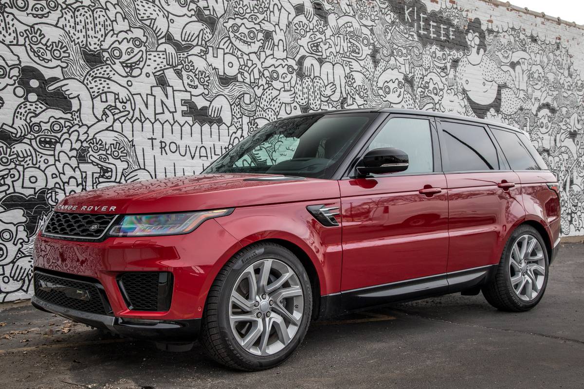 Range Rover Hybrid Sport Review  . The Onboard Charger Is In The Front Grille.