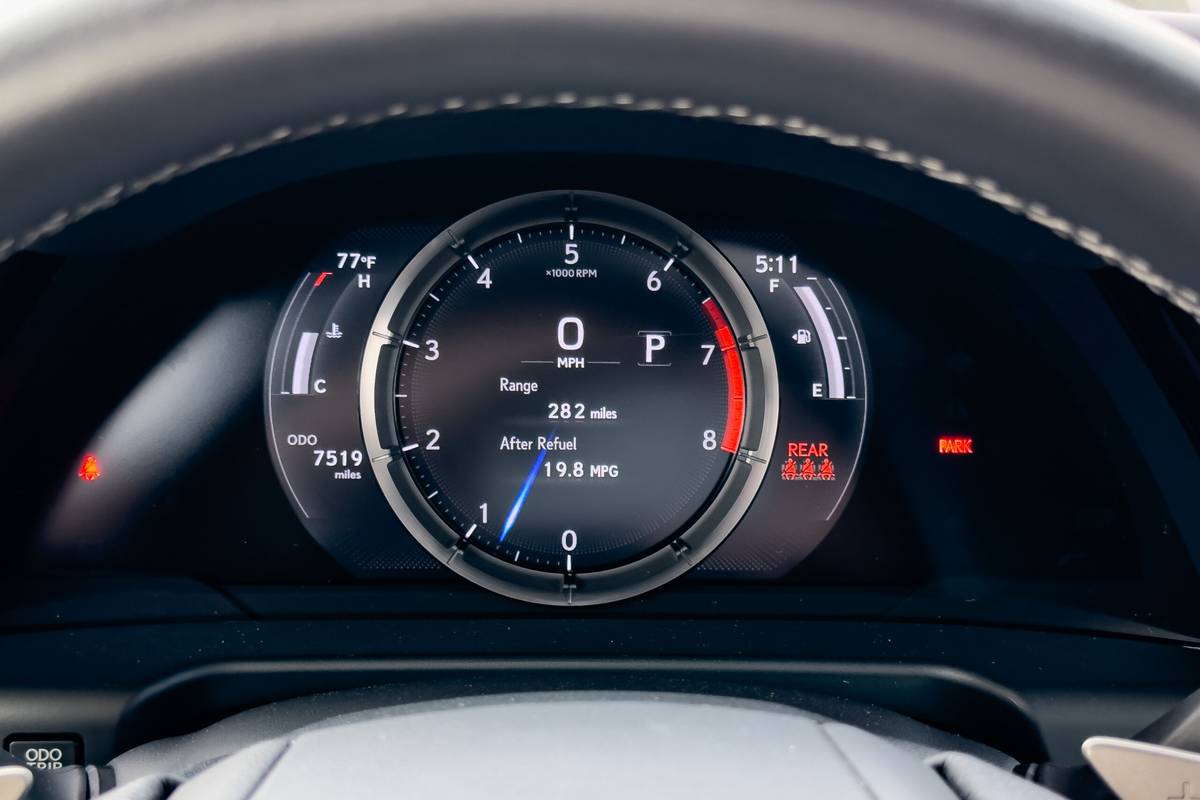 lexus es 350 f sport black 2025 22 interior instrument panel scaled jpg