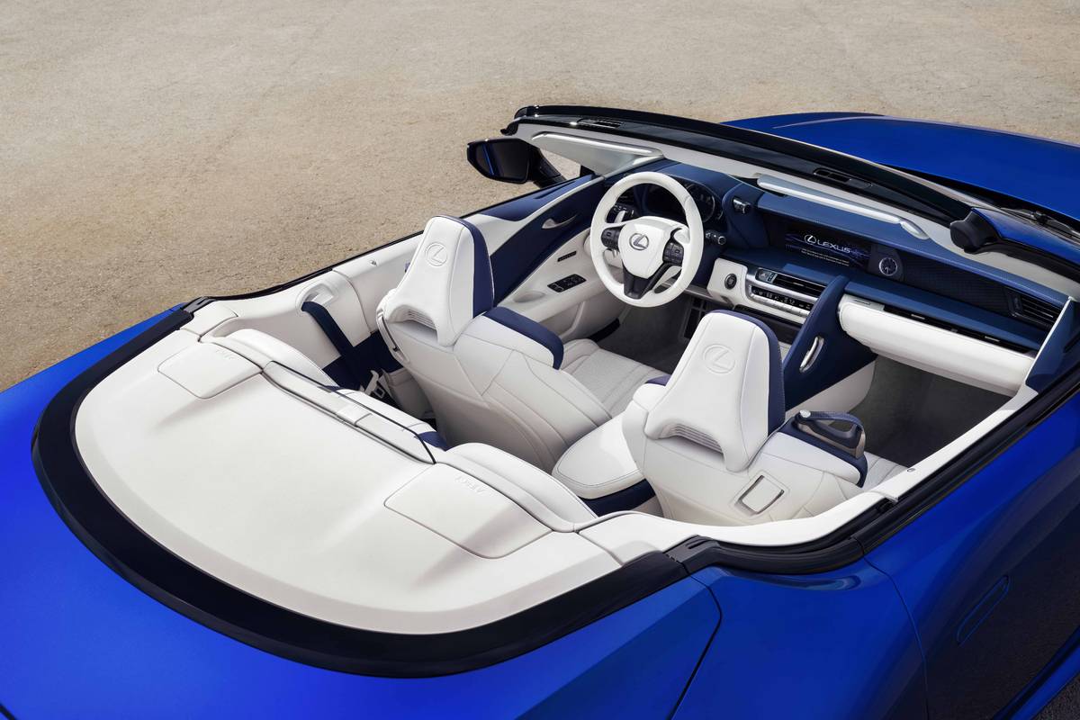 2021 Lexus LC 500 Convertible | Manufacturer image