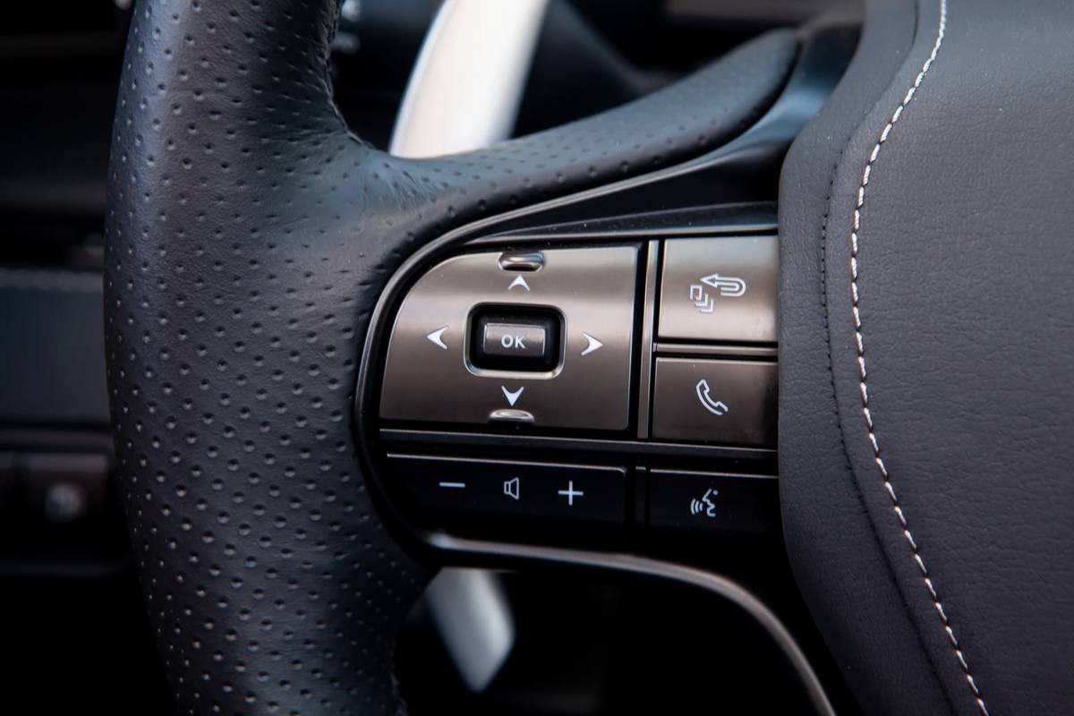 lexus lc 500 convertible 2021 18 controls  front row  interior  steering wheel jpg