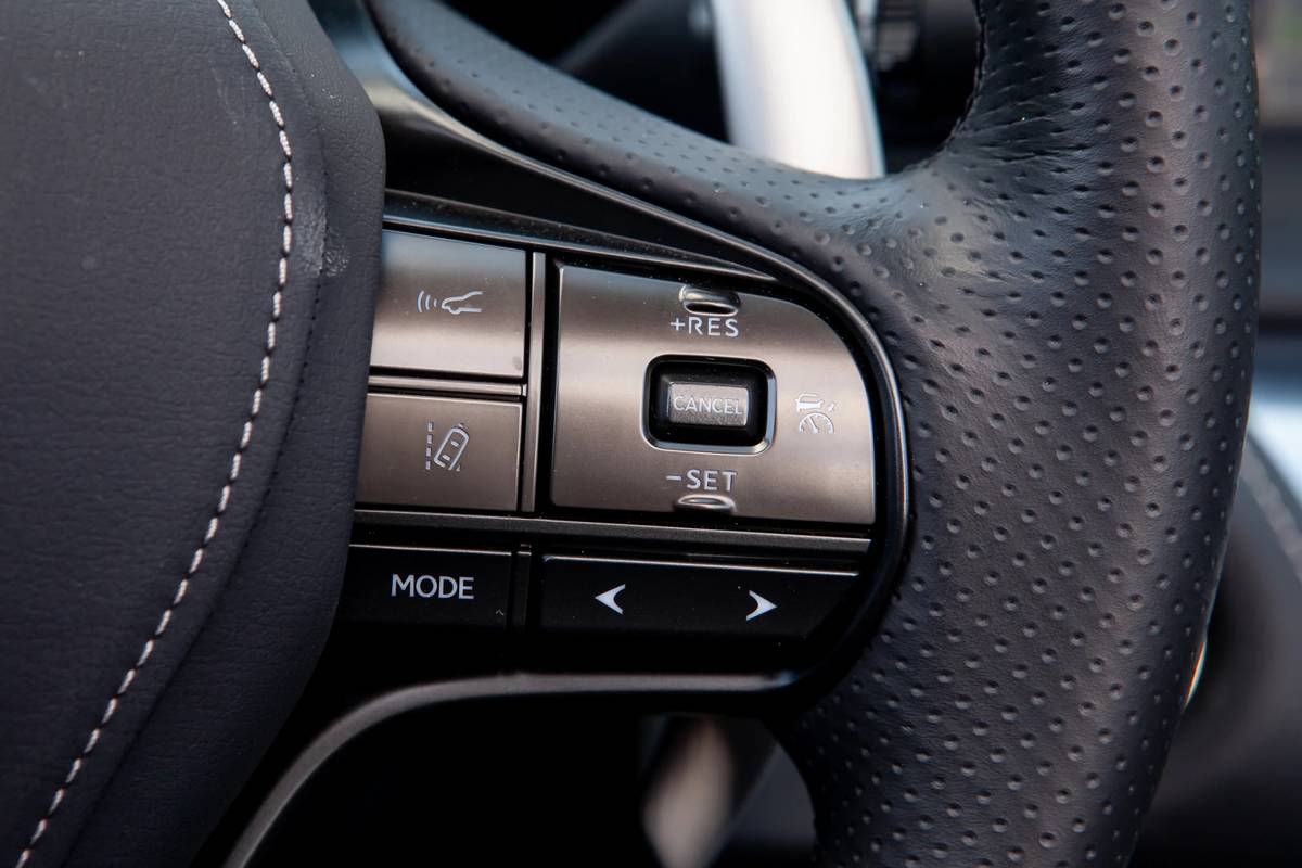lexus lc 500 convertible 2021 19 controls  front row  interior  steering wheel jpg