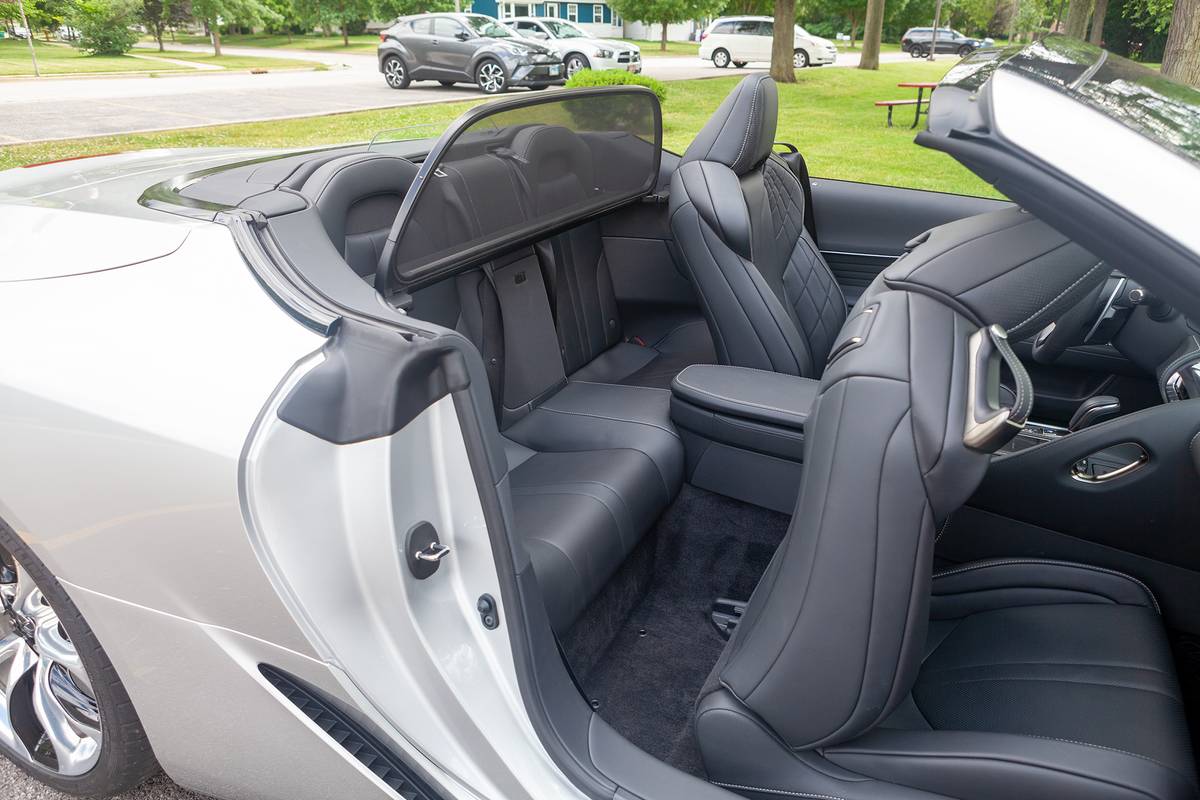 lexus lc 500 convertible 2021 56 backseat interior jpg