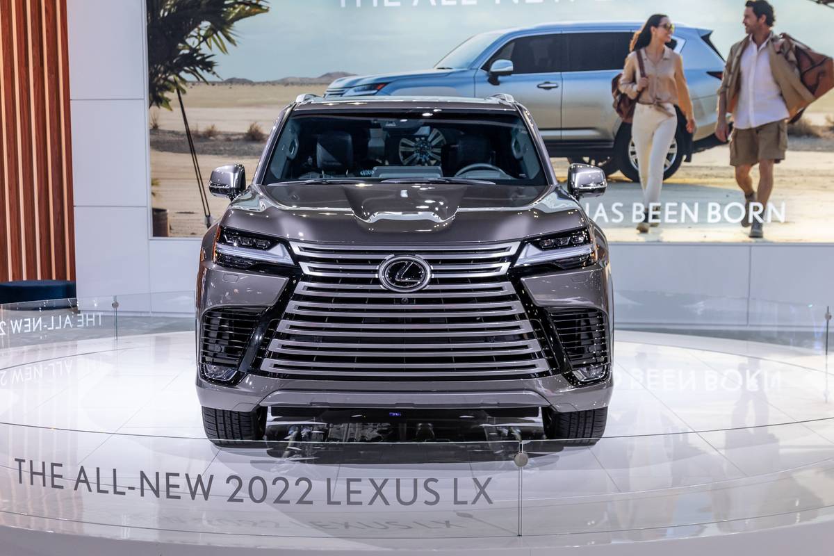 Introducing the 2022 Lexus LX 600