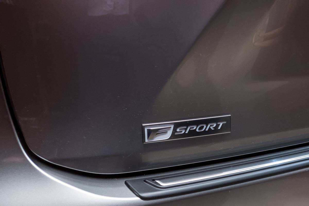 lexus rx350 f sport 2020 05 badge  detail  exterior  silver jpg