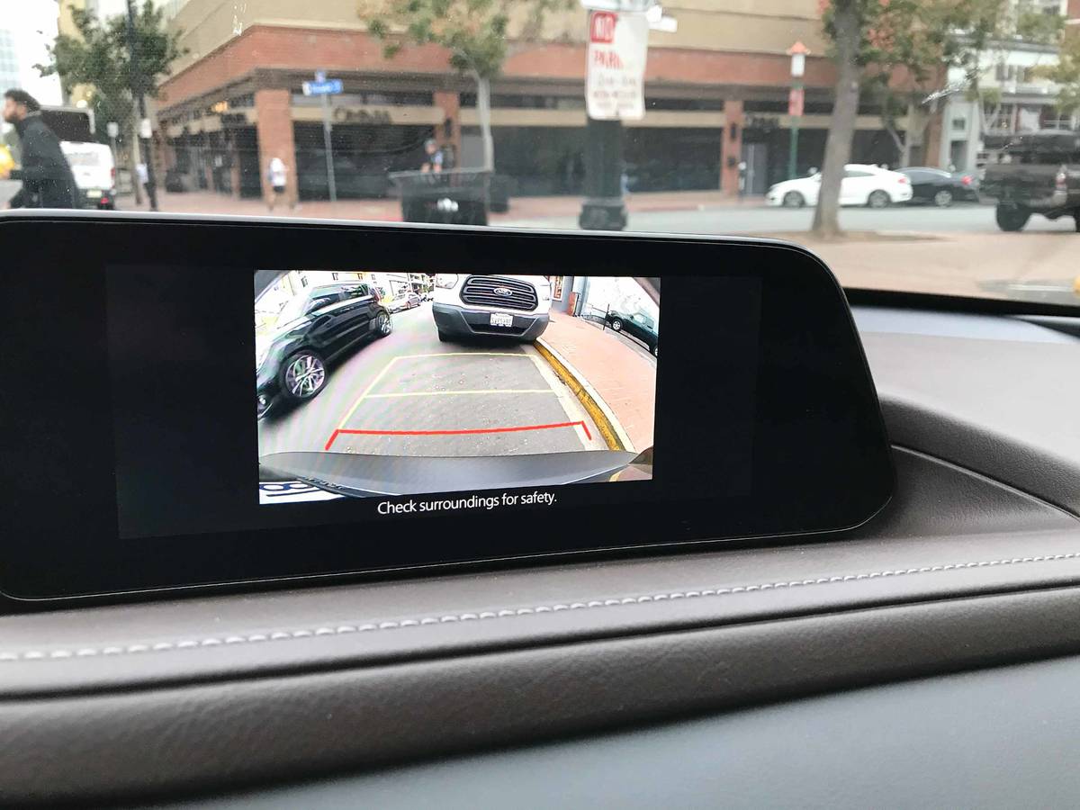 mazda backup camera