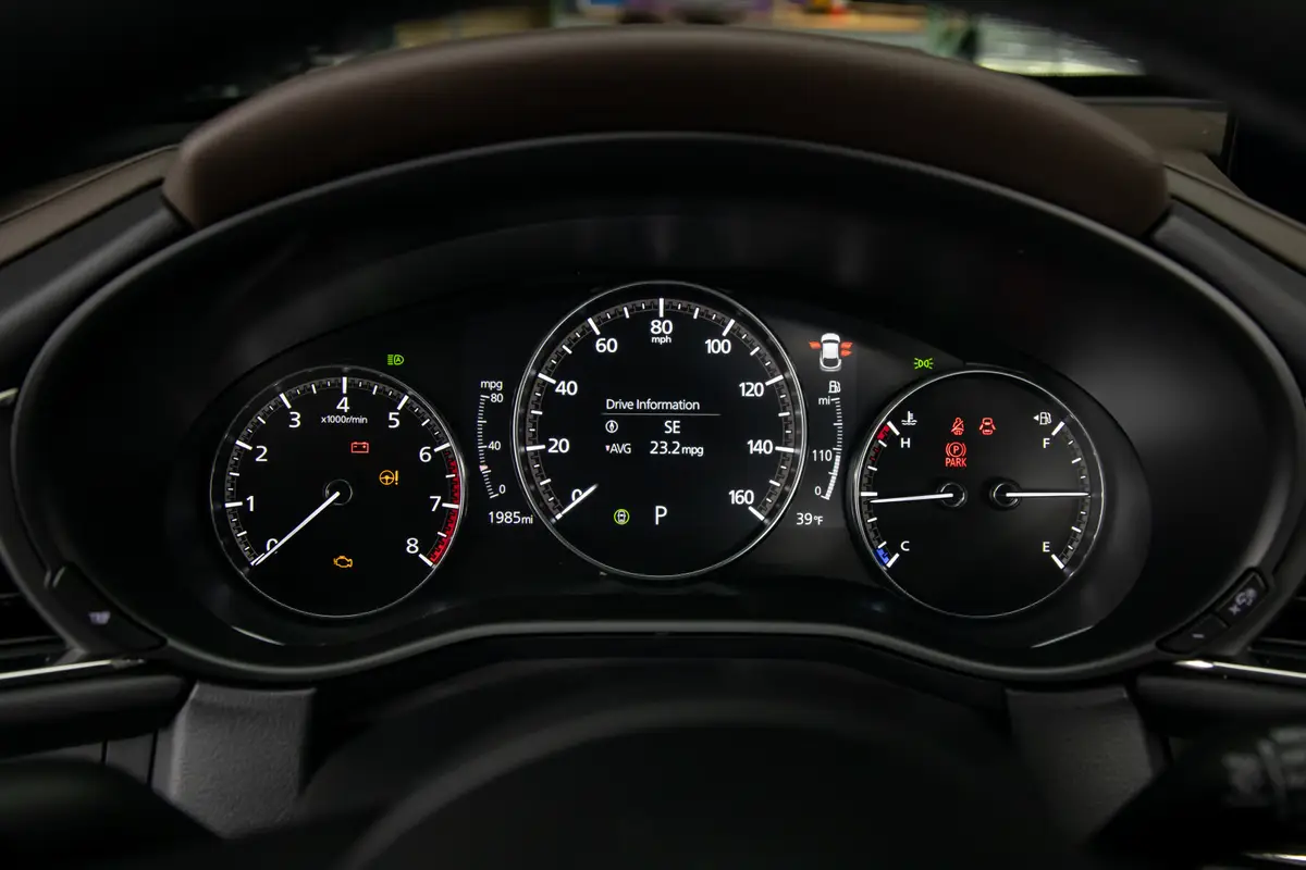 mazda cx 30 2025 18 interior instrument panel jpg