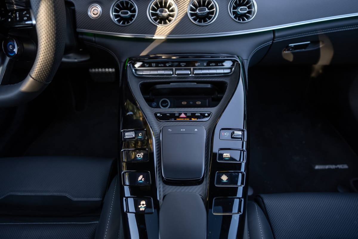 mercedes amg gt 63 s e performance 4 door 2026 34 interior center console scaled jpg