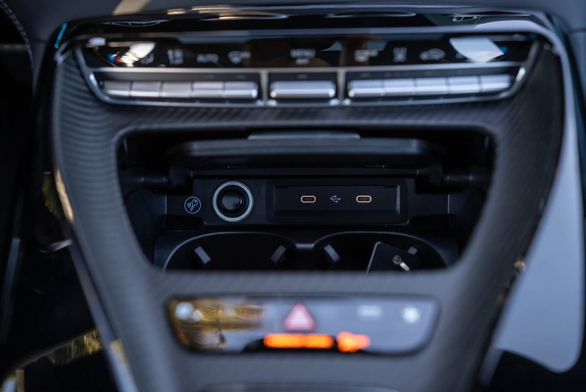 mercedes amg gt 63 s e performance 4 door 2026 35 interior center console usb scaled jpg