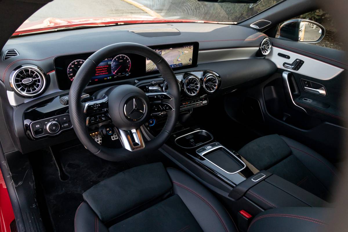 2024 Mercedes-AMG CLA35 Review: Small and Spendy | Cars.com