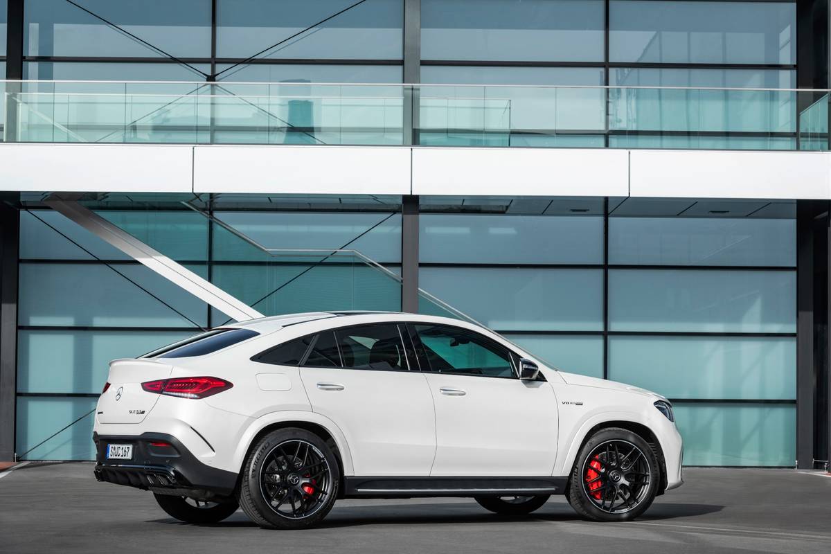 21 Mercedes Amg Gle63 S Coupe Less Roofline More Bottom Line News Cars Com