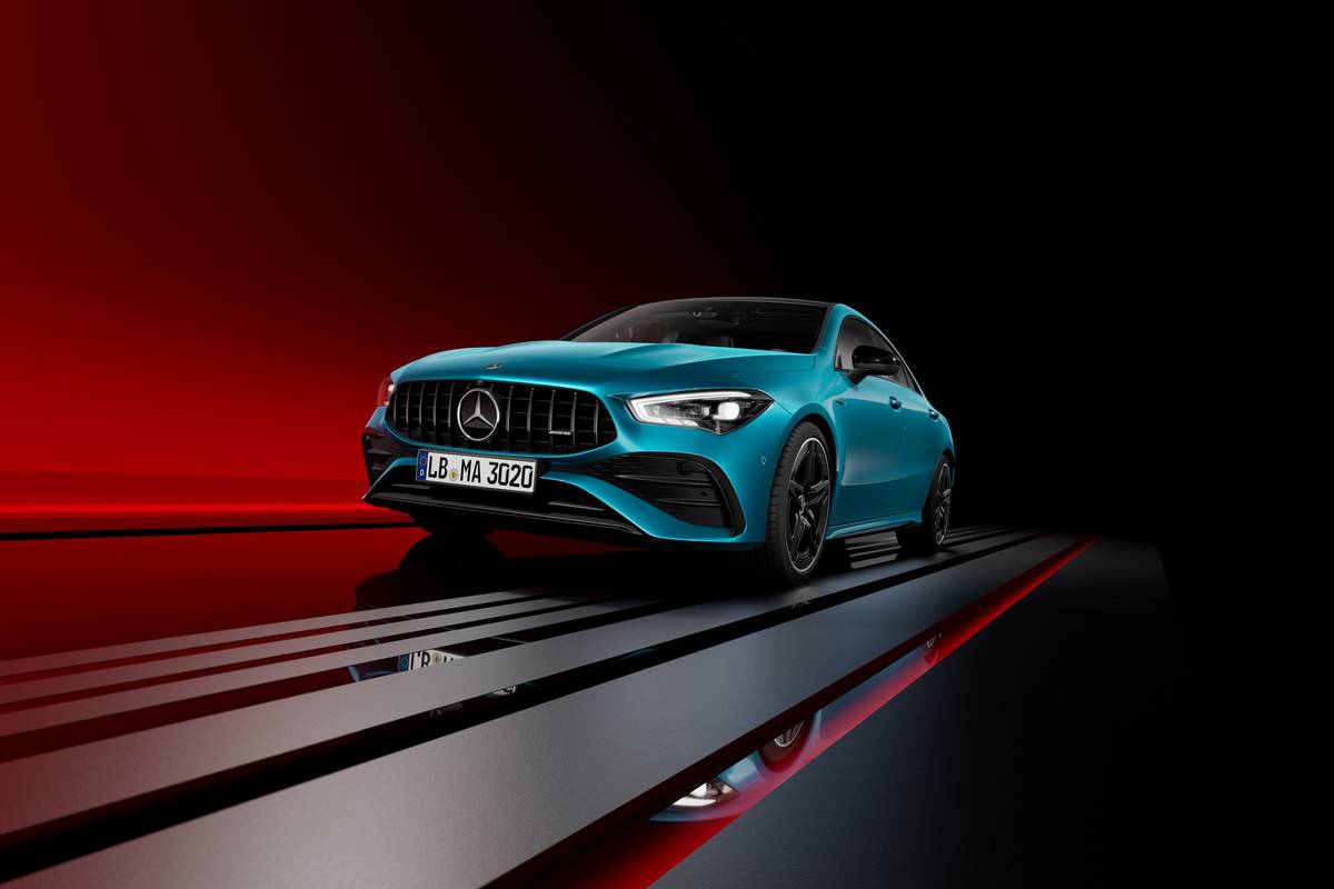 2023 Mercedes-Benz CLA debuts with mild facelift, mild-hybrid engine tech 